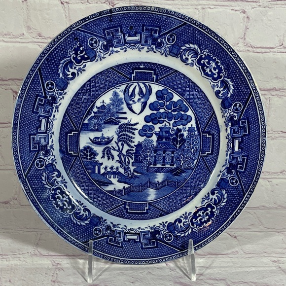 Villeroy & Boch Other - Vintage Villeroy & Boch Blue Willow Ironstone Luncheon Plate